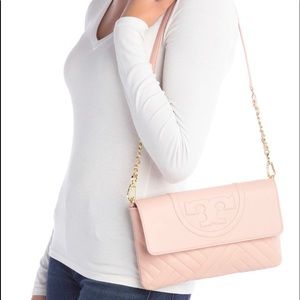 SOLD!!! Tory Burch Alexa quilted clutch